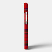 Stewart/Stuart tartan roodgroene pleister Case-Mate iPhone Case (Achterkant / Links)