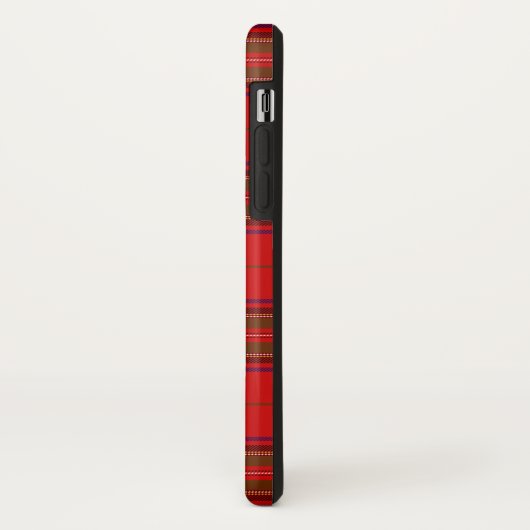 Stewart/Stuart tartan roodgroene pleister Case-Mate iPhone Case (Achterkant/links)