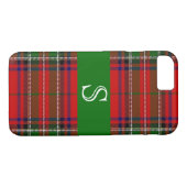 Stewart Tartan iPhone Case (Achterkant (Horizontaal))