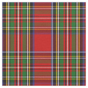 Stewart Tartan Print Stof