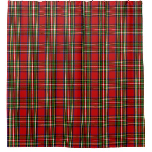 Stewart Tartan Shower Curtain Douchegordijn (Voorkant)