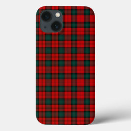Stewart van Atholl Red en Green Clan Tartan Case-Mate iPhone Case