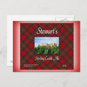 Stewart's Stirling Castle Ale Briefkaart (Voorkant / Achterkant)