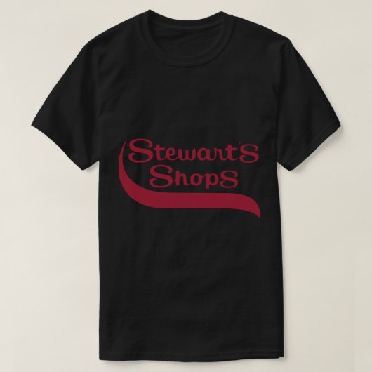 Stewarts-winkels logo Premium T-shirt (Design voorkant)