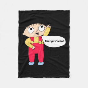 Stewie Griffin Fleece Deken