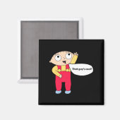 Stewie Griffin Magneet (Voorkant / Achterkant)