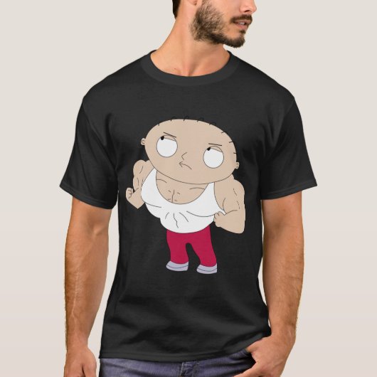 Stewie sportvrienden t-shirt (Voorkant)