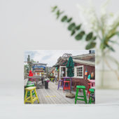 Stewman's Lobster Pound in Bar Harbor, Maine Briefkaart (Staand voorkant)