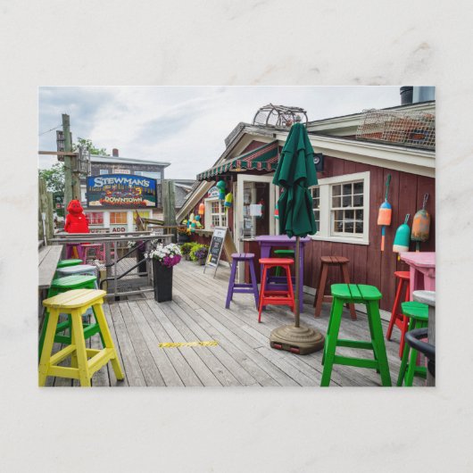 Stewman's Lobster Pound in Bar Harbor, Maine Briefkaart (Voorkant)