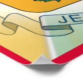 Steylide Quebec-laag van wapenPoster Poster (Hoek)