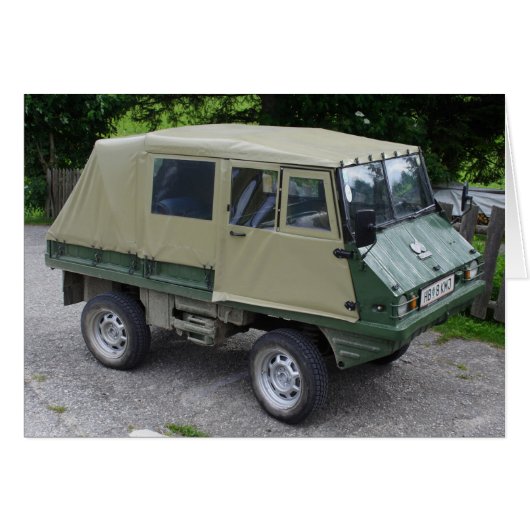 Steyr Puch Haflinger (Voorkant Horizontaal)