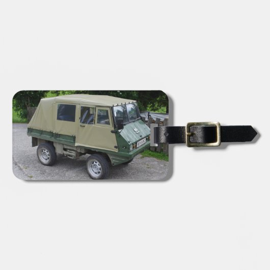 Steyr Puch Haflinger Bagagelabel (Voorkant horizontaal)