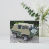 Steyr Puch Haflinger Briefkaart (Staand voorkant)
