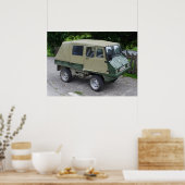 Steyr Puch Haflinger Car Poster (Keuken)