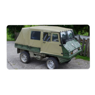 Steyr Puch Haflinger Etiket