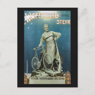 Steyr vuurwapens Waffenrad Advertentie  Briefkaart