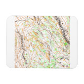 Stfford Meadows Orienteering Map Magneet (Horizontaal)