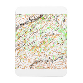 Stfford Meadows Orienteering Map Magneet