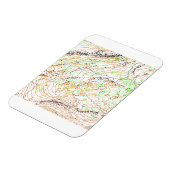 Stfford Meadows Orienteering Map Magneet (Linkerzijde)