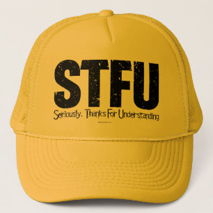 STFU: Ernstig, Bedankt voor begrip Trucker Pet