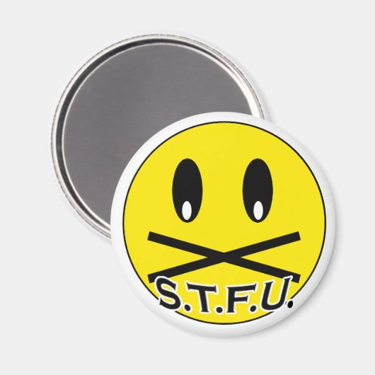 STFU-magneet Magneet (Voorkant / Achterkant)
