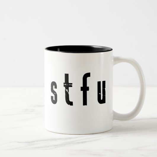 STFU-Mok Tweekleurige Koffiemok (Rechts)