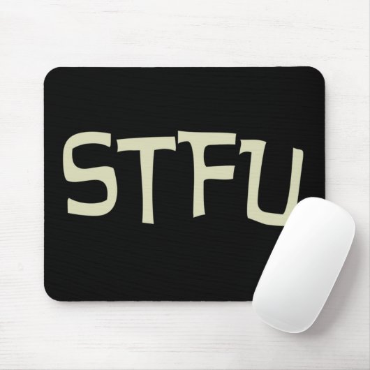 STFU Mousepad Muismat (Met muis)