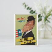 STFU of GTFO Briefkaart (Staand voorkant)