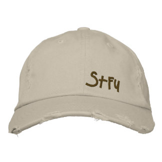 STFU-Pet Geborduurde Pet