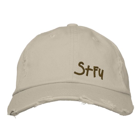 STFU-Pet Geborduurde Pet (Voorkant)