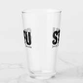 STFU: Seriously, Thanks For Understanding Glas (Rechts)