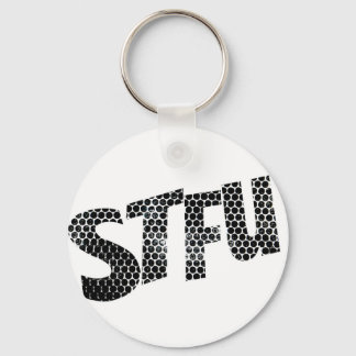STFU-sleutelhanger ( Zwart & Wit ) Sleutelhanger