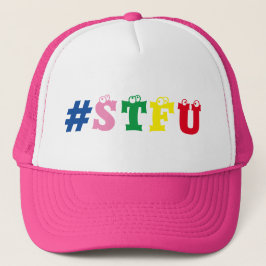 #STFU Trucker Hat Pet