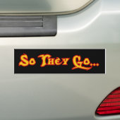 STG ROCK Bumpersticker (Op auto)