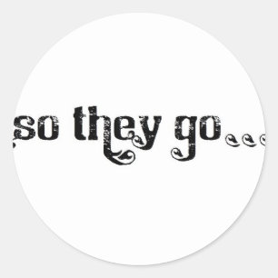 STG Roll logo wit Ronde Sticker