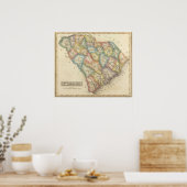 Sth Carolina Poster (Keuken)