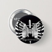 STH pic copy, STH Emblem copy Ronde Button 5,7 Cm (Voorkant /achterkant)