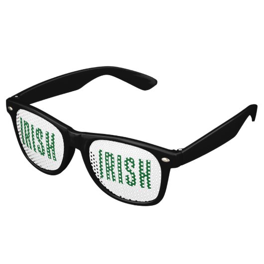 STI. DE IERSE ZONNEBRIL VAN PATRICK'S DAY (Gekanteld)