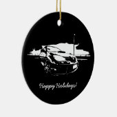 STI Impreza Rolling Shot Keramisch Ornament (Rechts)