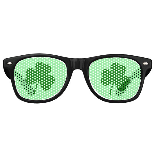 STI. PATRICK'S DAY CLOVER ZONNEBRIL (Voorkant)