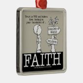 Stichting Faith Metalen Ornament (Rechts)