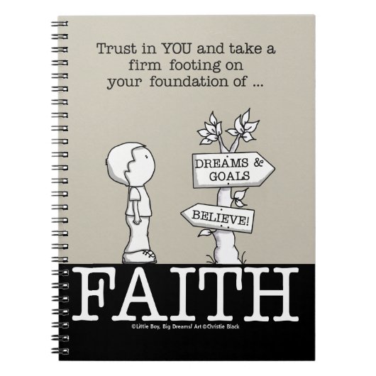 Stichting Faith Notitieboek (Voorkant)
