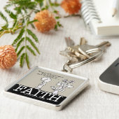 Stichting Faith Sleutelhanger (Zijkant)