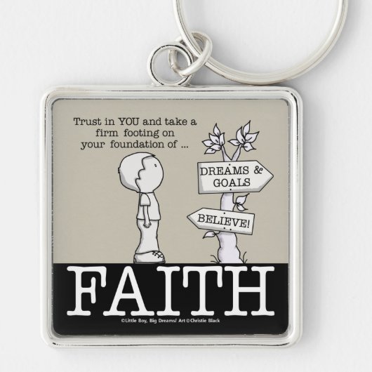 Stichting Faith Sleutelhanger (Voorkant)