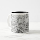 Stichting Hochelaga Tweekleurige Koffiemok (Voorkant links)