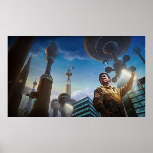 Stichting Isaac Asimov Poster (Voorkant)