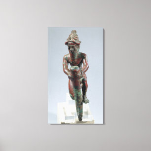 Stichting nagel van Gudea, Prins van Lagash, van T Canvas Afdruk