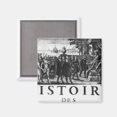 Stichting van Louis XIV, koning van Frankrijk Magneet (Voorkant / Achterkant)