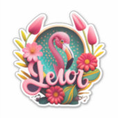 Stick and Shine met Flamingo Stickers (Voorkant)