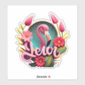 Stick and Shine met Flamingo Stickers (Vel)